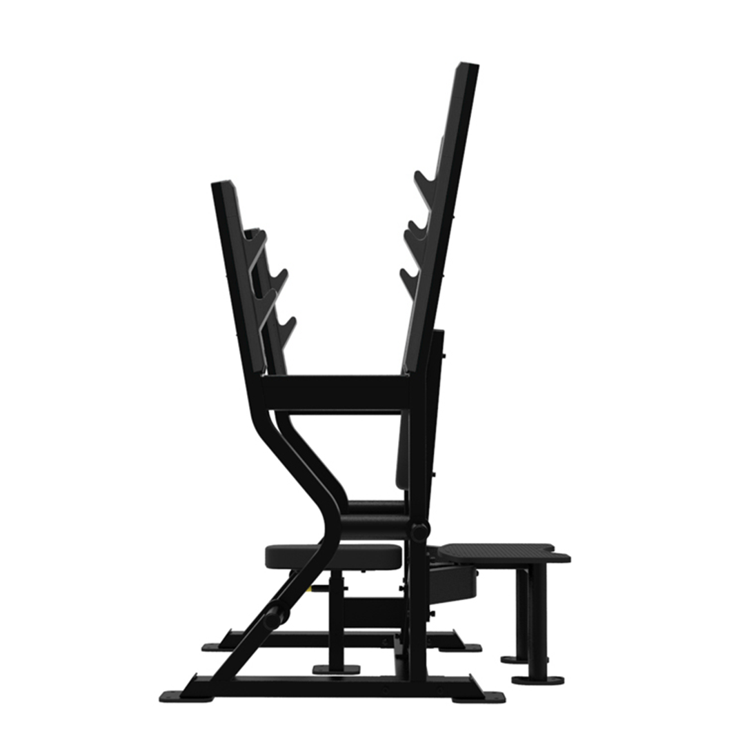 Element Fitness - 7031 Banc de musculation pour épaules IRON BLACK