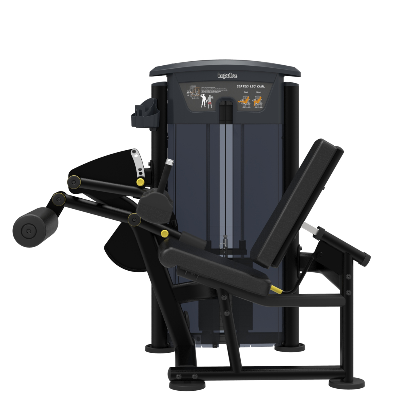 Element Fitness - 9506 Leg Curl Assis MERCURE NOIR