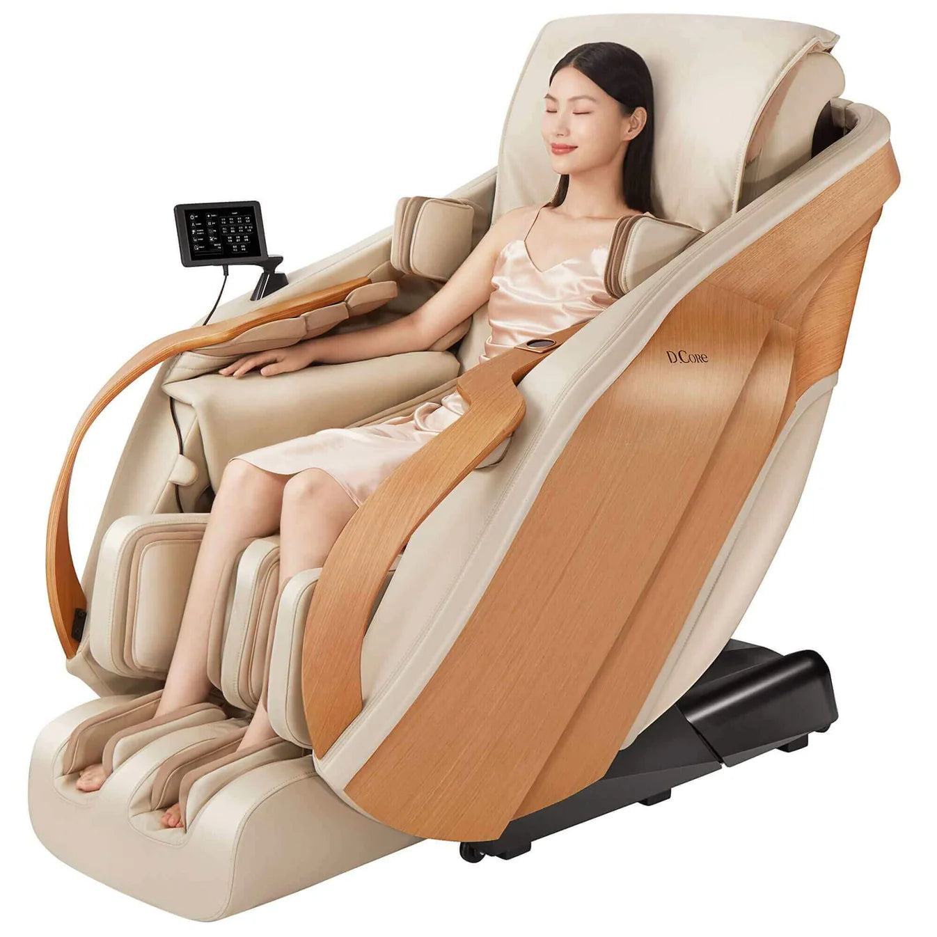 DCore 2 - Made in Japan Ultra Premium Massage Chair w/ Oak Side Panels