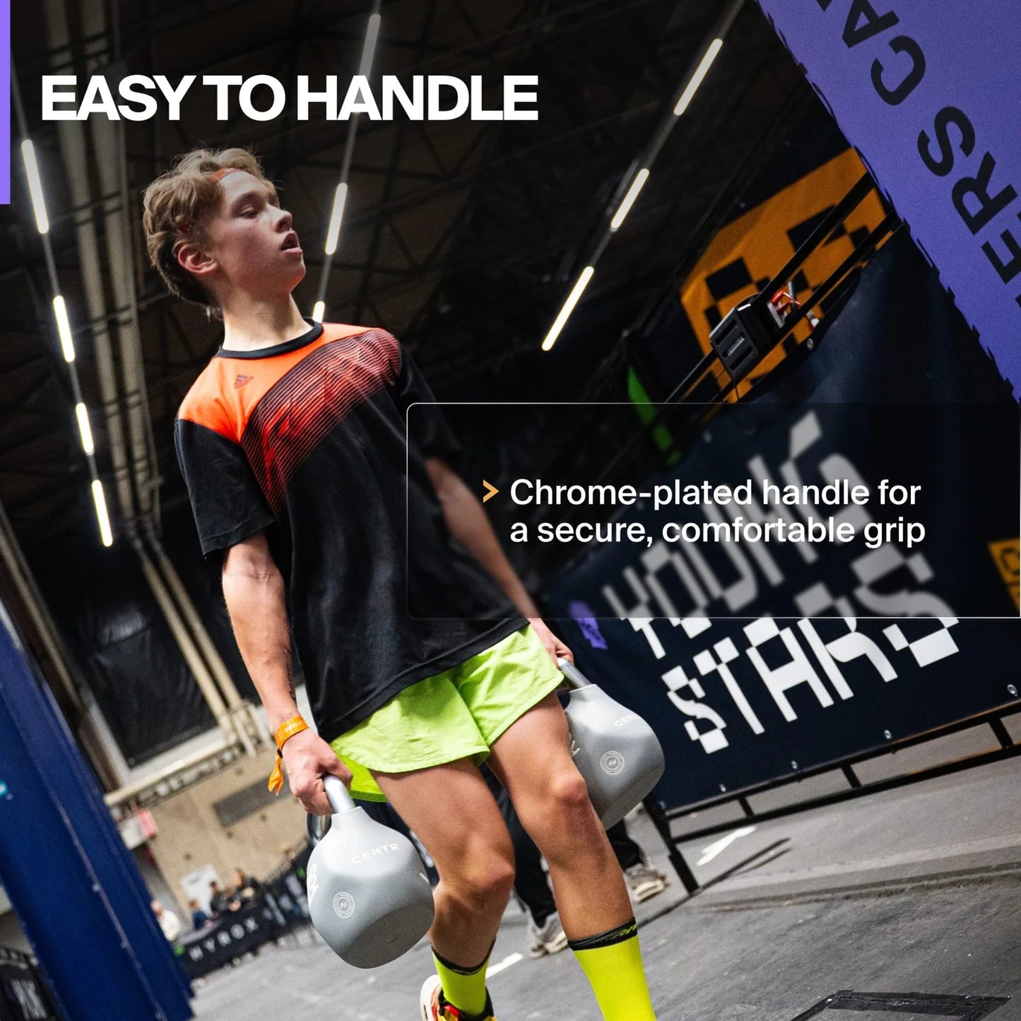 Centr x HYROX Competition Octo Kettlebell for Youngstars