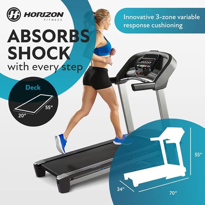 HORIZON T101-08 TREADMILL