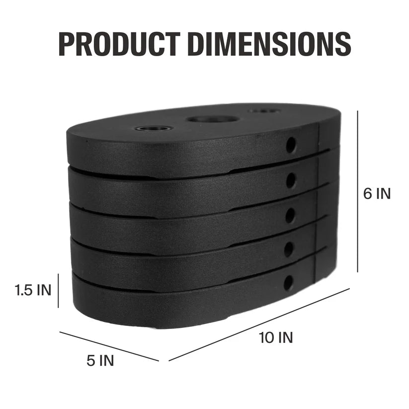 Série Inspire - Option d'ajout de pile de poids de 50 LB