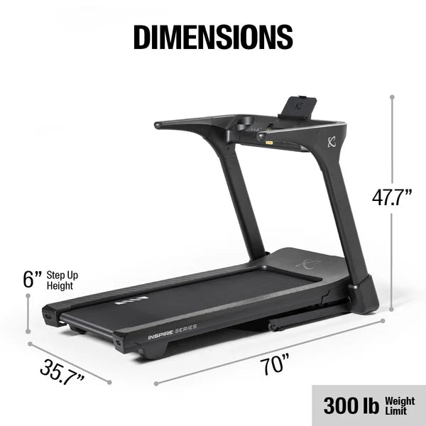 Série Inspire - Tapis de course T4 avec console LED