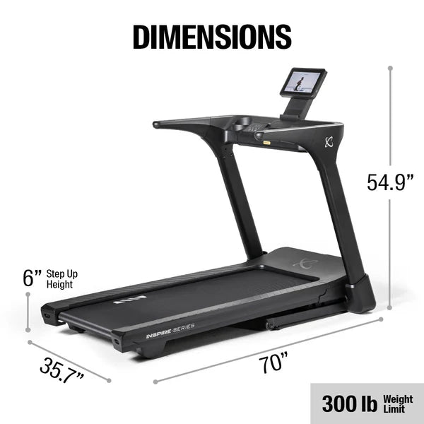 Série Inspire – Tapis de course T4S avec console 10 pouces