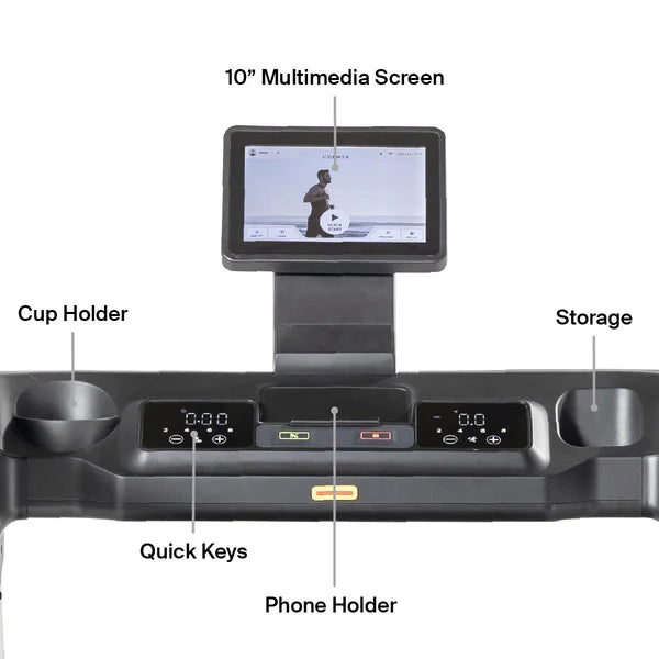 Série Inspire – Tapis de course T4S avec console 10 pouces