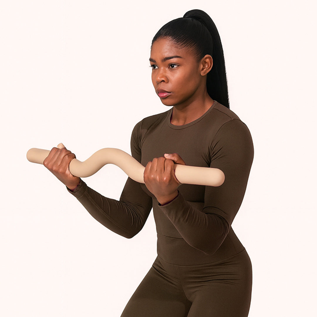 Jasmine Fitness - Barre curl 15 lbs
