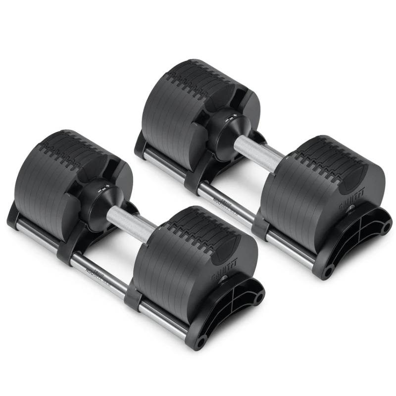 SMRTFT Nuobells - 5-80lb Adjustable Dumbbell Pair - Classic
