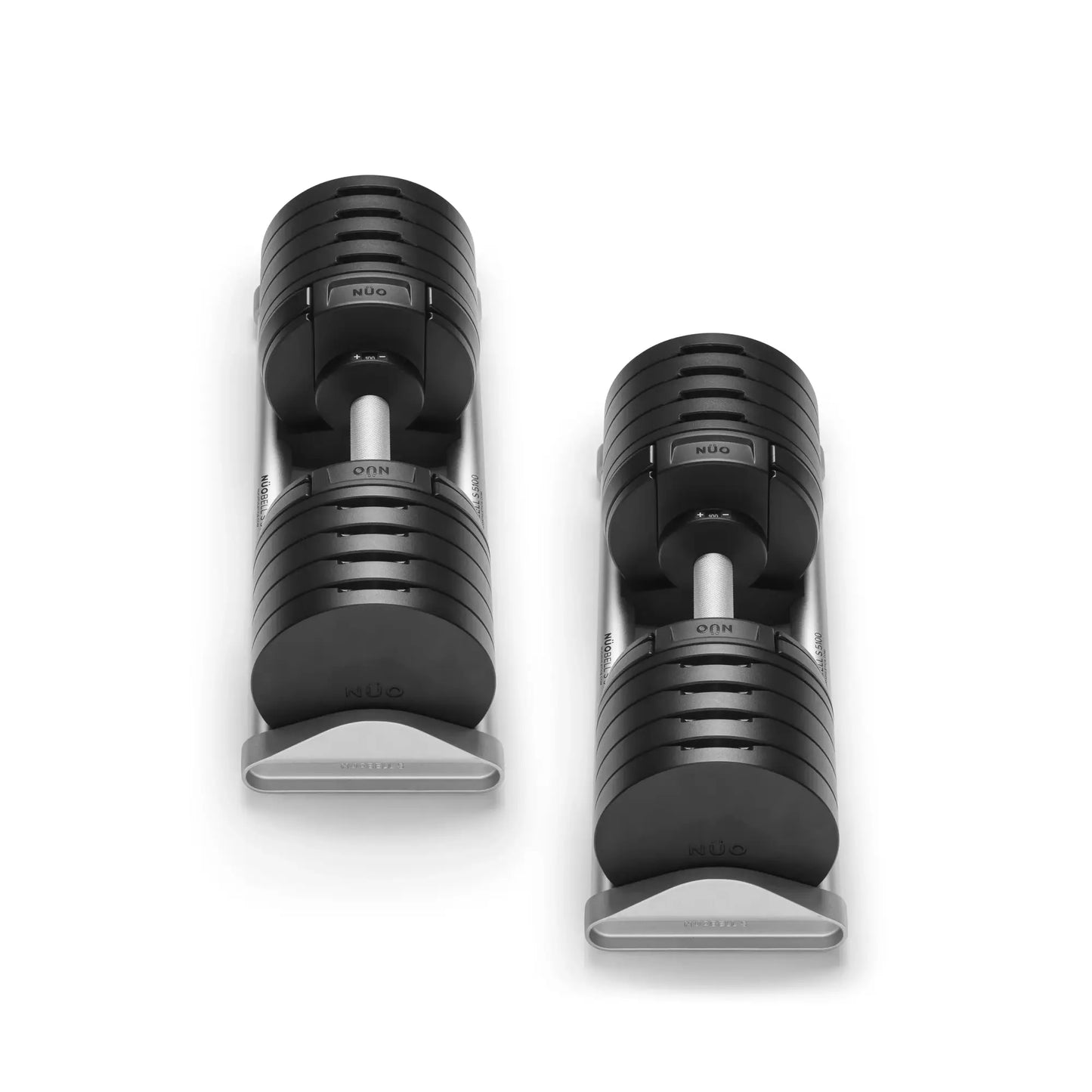 NUOBELL S 5100 Silver - Adjustable Dumbbell Pair