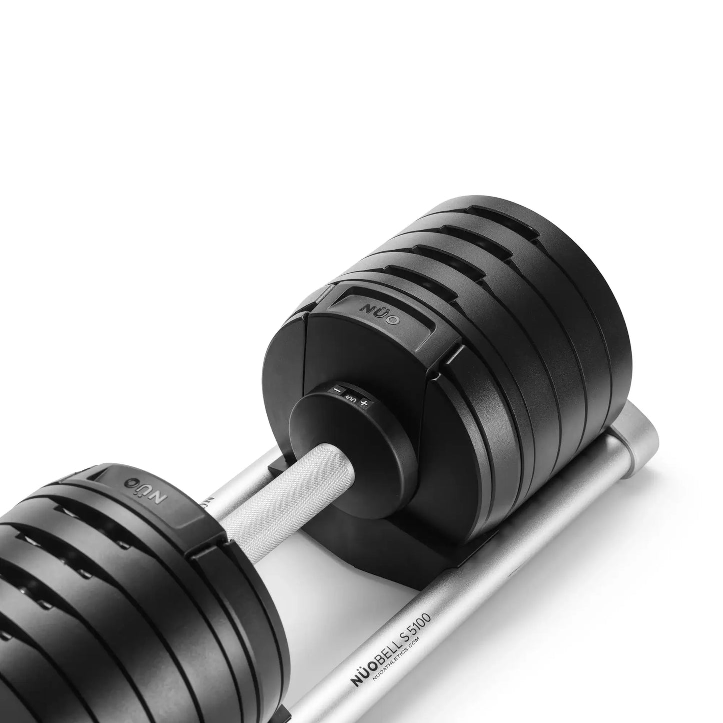 NUOBELL S 5100 Silver - Adjustable Dumbbell Pair