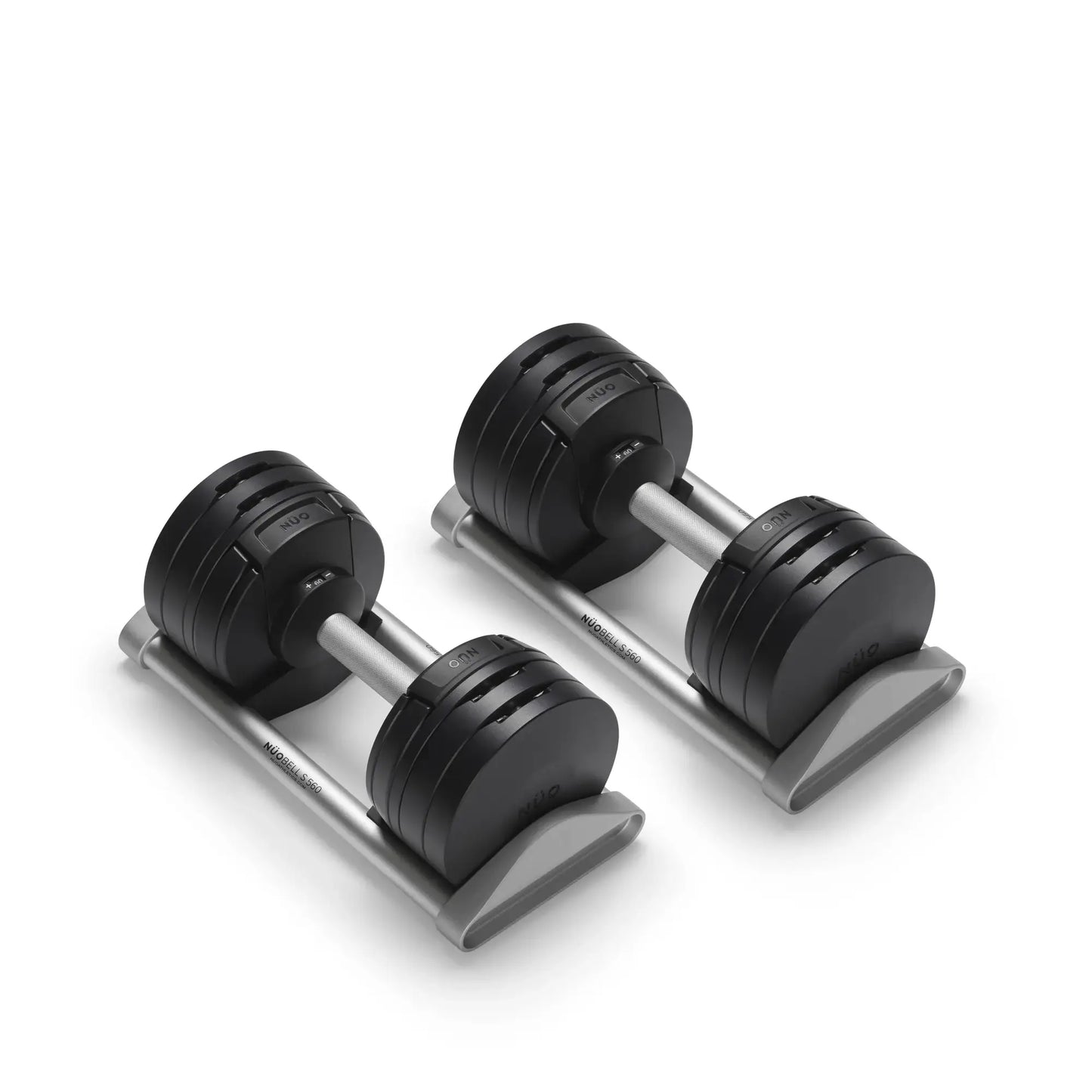 NUOBELL S 560 Argent - Paire d'haltères réglables