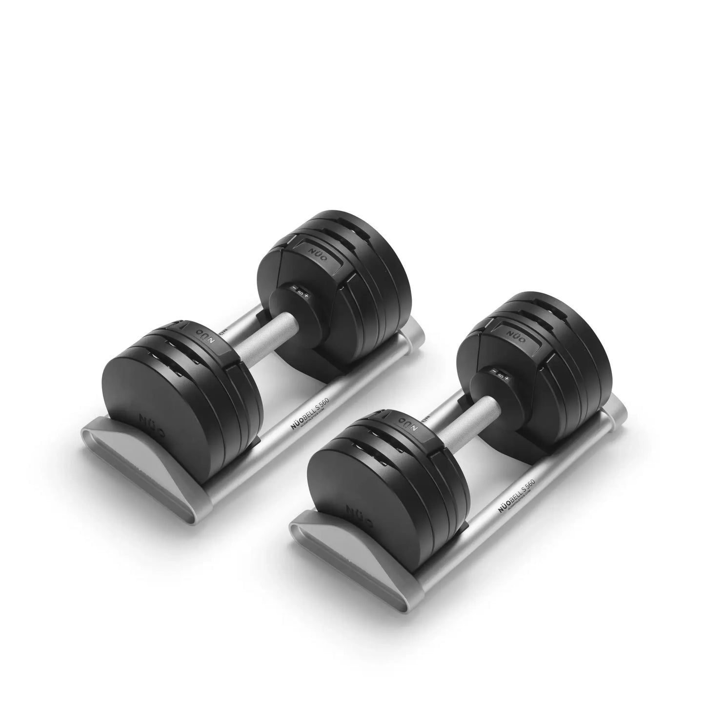 NUOBELL S 560 Argent - Paire d'haltères réglables