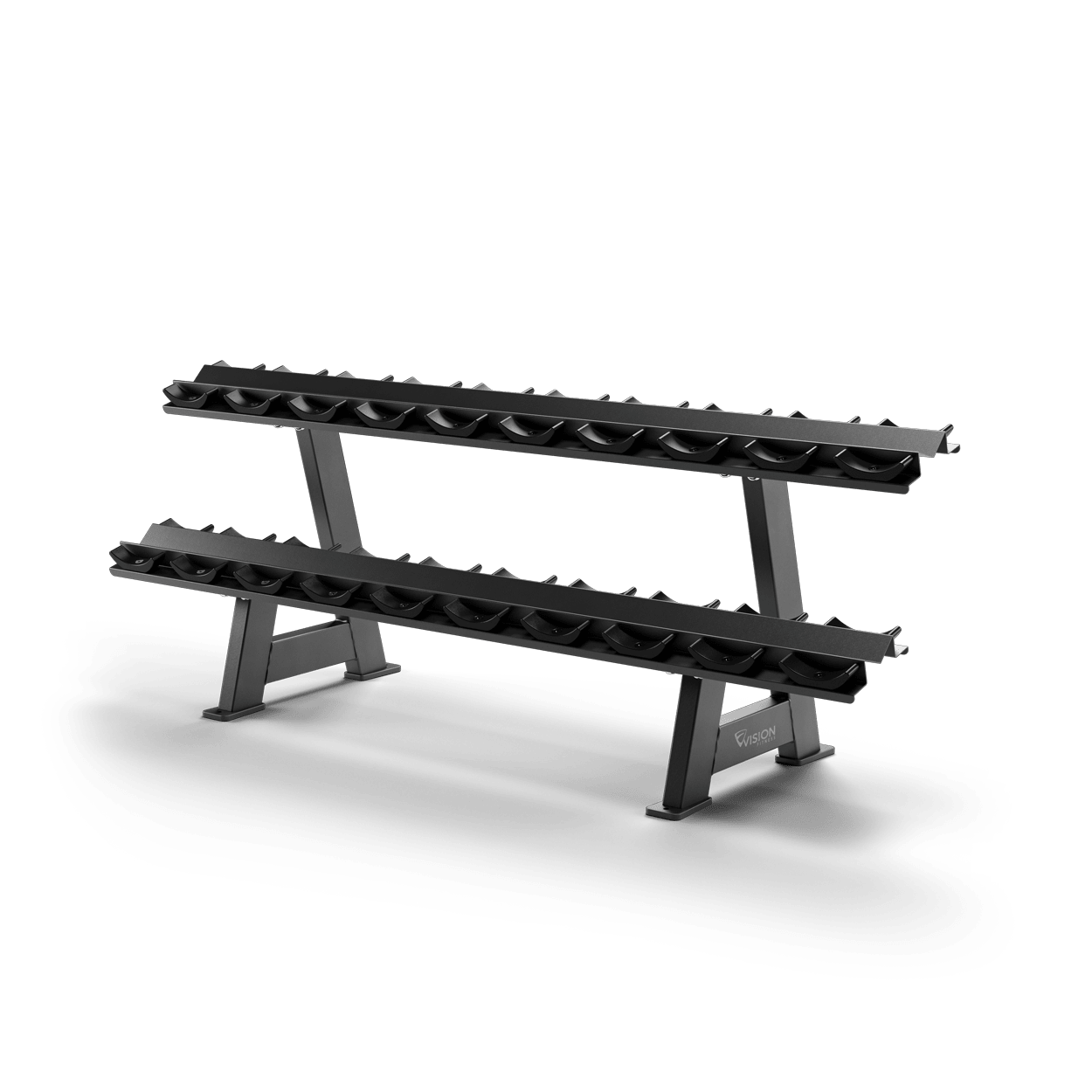 Vision Fitness - Rack à haltères "Saddle" 10 paires FW510