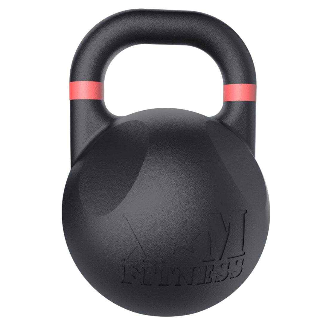 rose pink rubber kettlebell bumper plates