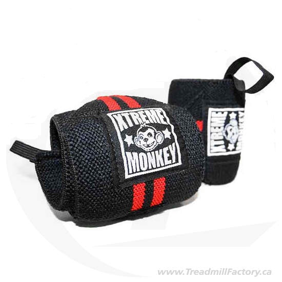 XM Fitness Deluxe Wrist Wraps Strength & Conditioning Canada.