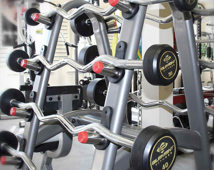 Element Fitness 10 Pair Barbell Rack Strength & Conditioning Canada.