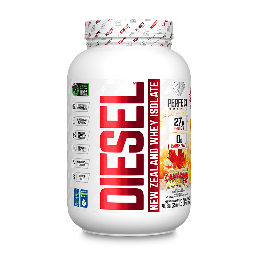 ISOLAT DE PROTÉINE DE WHEY DIESEL® - SAVEUR SIROP D'ÉRABLE CANADIEN