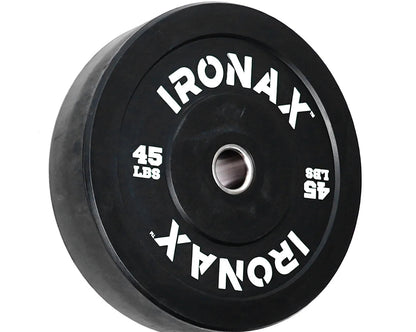 IRONAX ATHLETIC SERIES 45LBS COMMERCIAL BUMPER PLATE