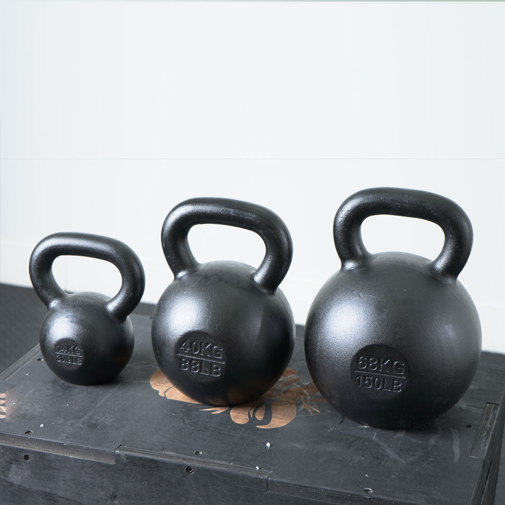 GL E-COATED CAST IRON KETTLEBELL 80KG / 176LBS