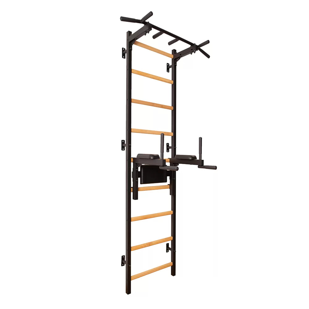 BenchK S7 Noir - 722B avec barre de traction en acier PB2B + barres à dips