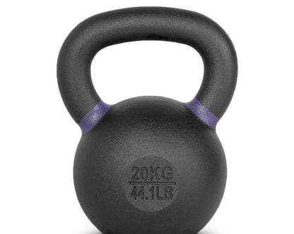XM FITNESS Cast Iron Kettlebells - 20kg Strength & Conditioning Canada.