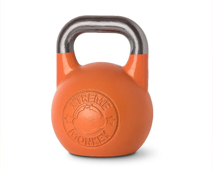 XM FITNESS 28kg Orange Competition Kettlebell Strength & Conditioning Canada.