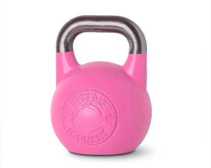 XM FITNESS 8kg Pink Competition Kettlebell Strength & Conditioning Canada.