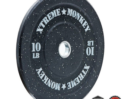 XM FITNESS 10lbs Crumb Rubber Bumper Plate Strength & Conditioning Canada.