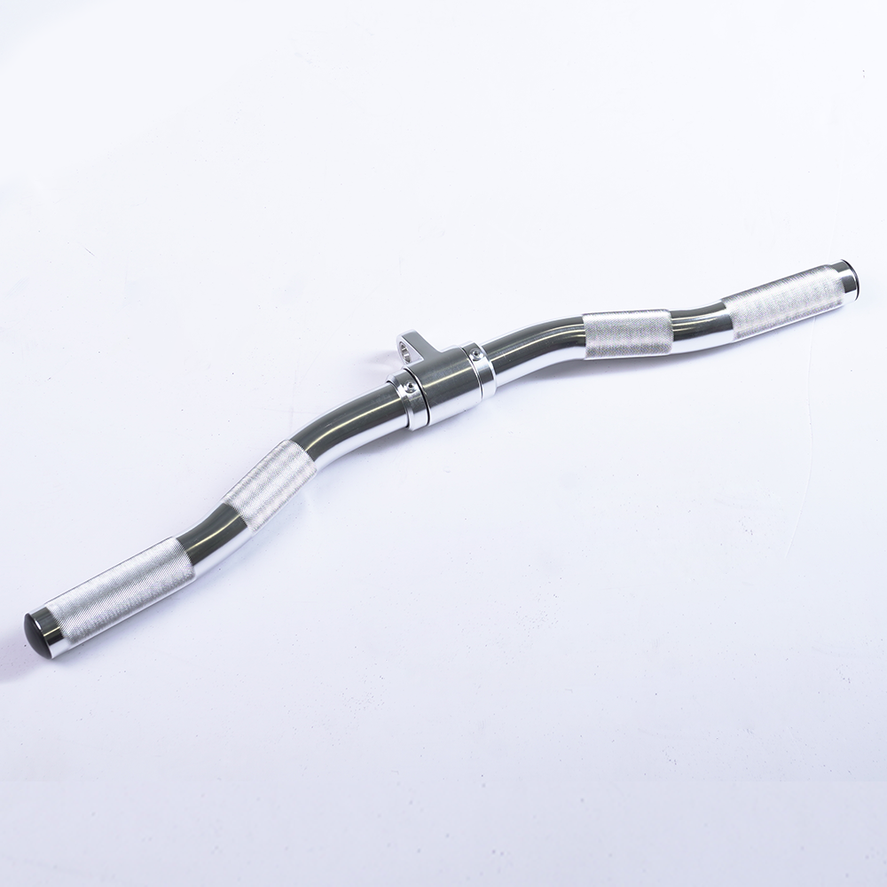 Element Fitness Barre de curl EZ en aluminium 24 po