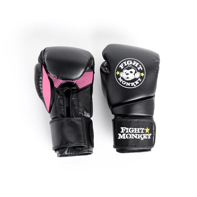12oz Training Gloves - Pink by Fight Monkey – The Treadmill Factory