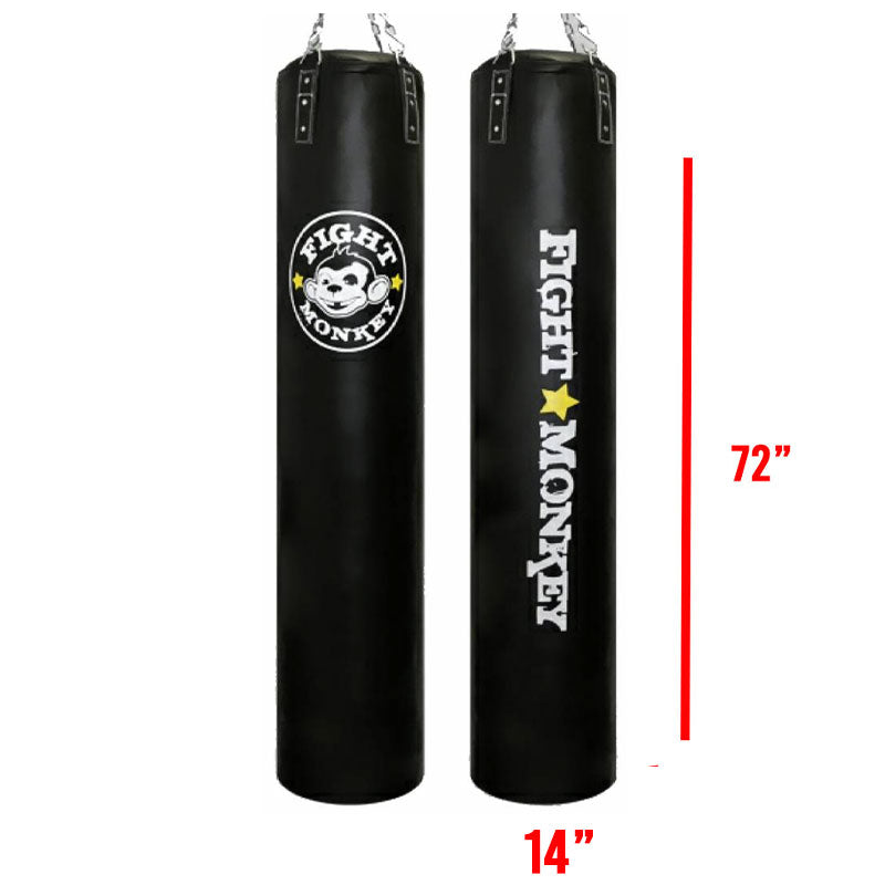 FM ENVELOPPE DE SAC DE FRAPPE PVC COMMERCIAL MUAY THAI 125 LB NON REMPLI