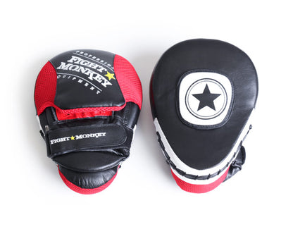 Fight Monkey Professional Series Leather Focus Mitts Fitness Accessories Canada.