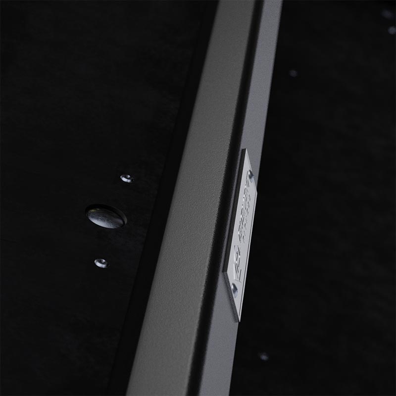 Element Fitness 3-Tier Flat 5 to 100lb Dumbbell Tray Strength & Conditioning Canada.