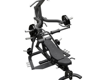 IRONAX XLS Leverage Gym / Rubber Plate set Strength Machines Canada.