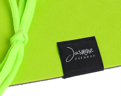 Jasmine Fitness Yoga Mat 6mm - Green Fitness Accessories Canada.