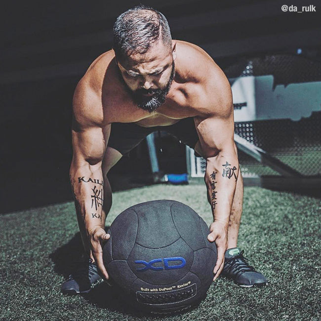 XD 14in Kevlar Medicine Ball - 50lbs Fitness Accessories Canada.