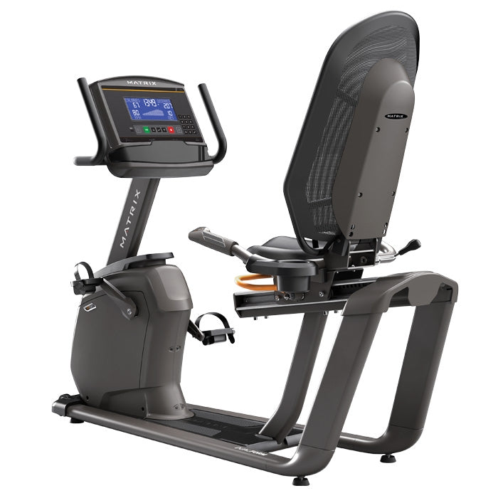 Matrix R50 Recumbent Exercise Bike with XR Console Cardio Canada.