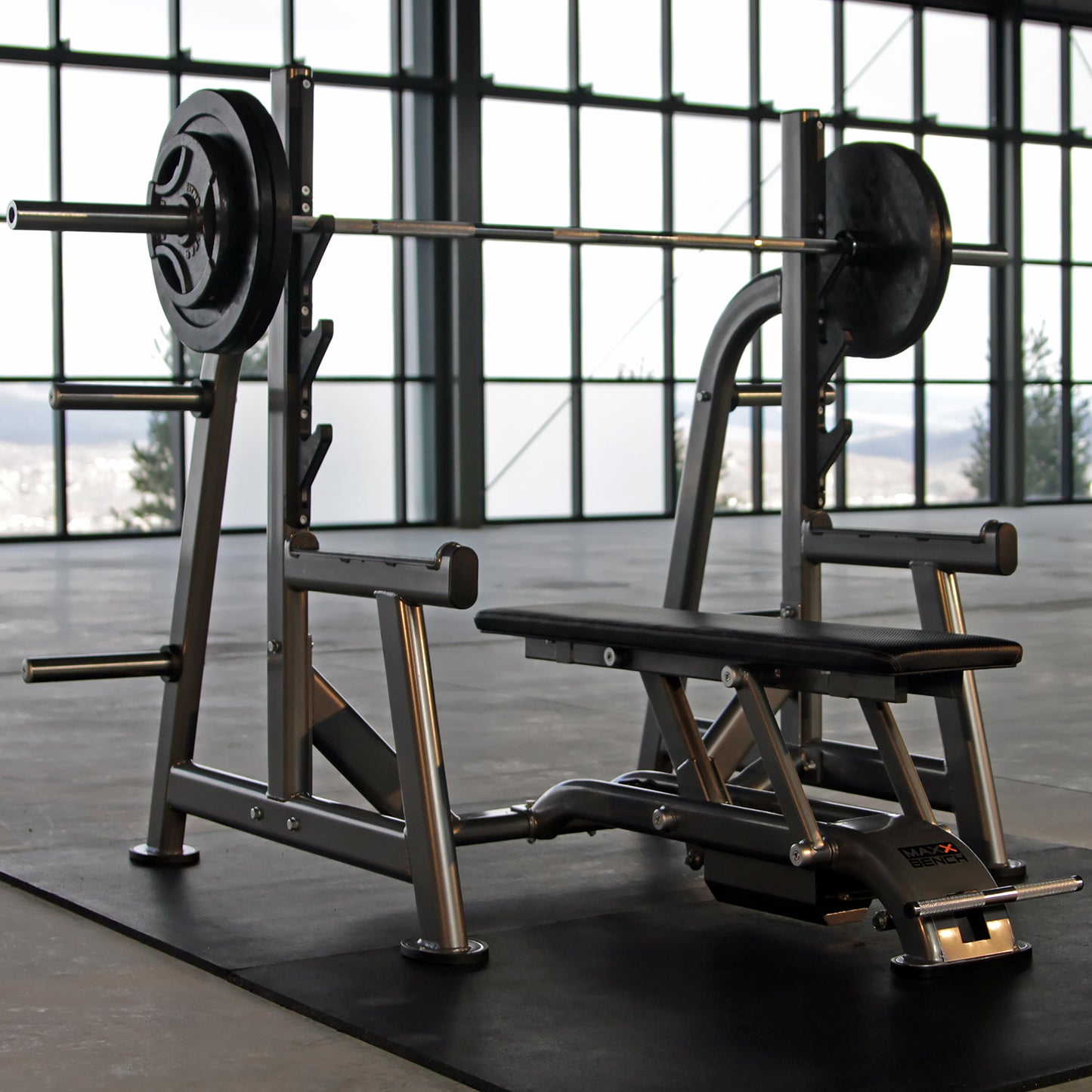 MAXX BENCH Olympic Flat Bench Strength Machines Canada.