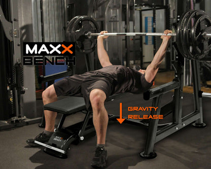MAXX BENCH Olympic Flat Bench Strength Machines Canada.