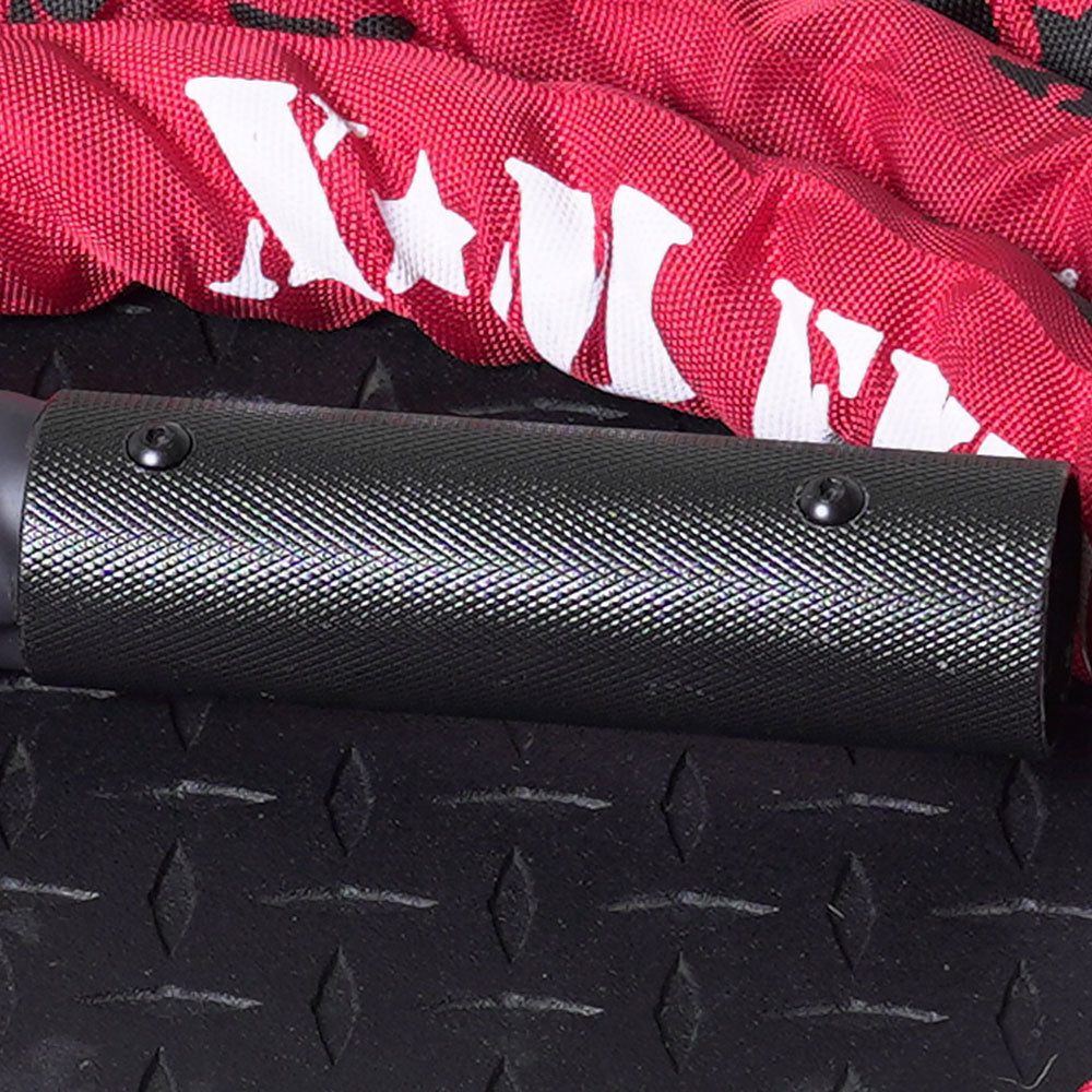 XM FITNESS Corde ondulatoire commerciale de 30 pi avec manchon de protection