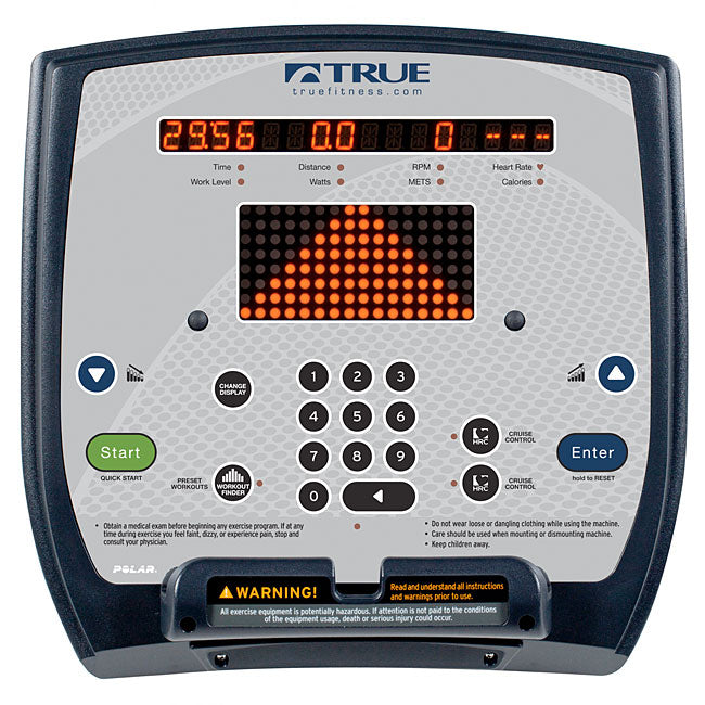 TRUE Fitness ES900 Upright Bike - EmergeLED Cardio Canada.