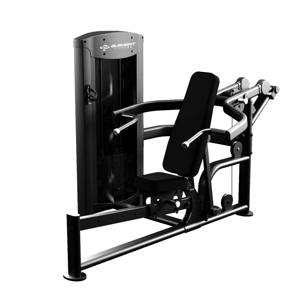 Element Fitness - Cobalt Presse double inclinaison pour poitrine et épaules