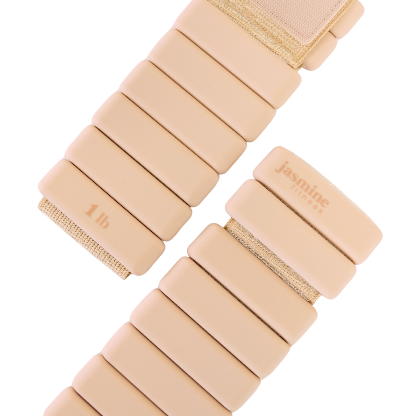 Jasmine Fitness - Weighted Bangles - Desert 1lbs (PAIR)