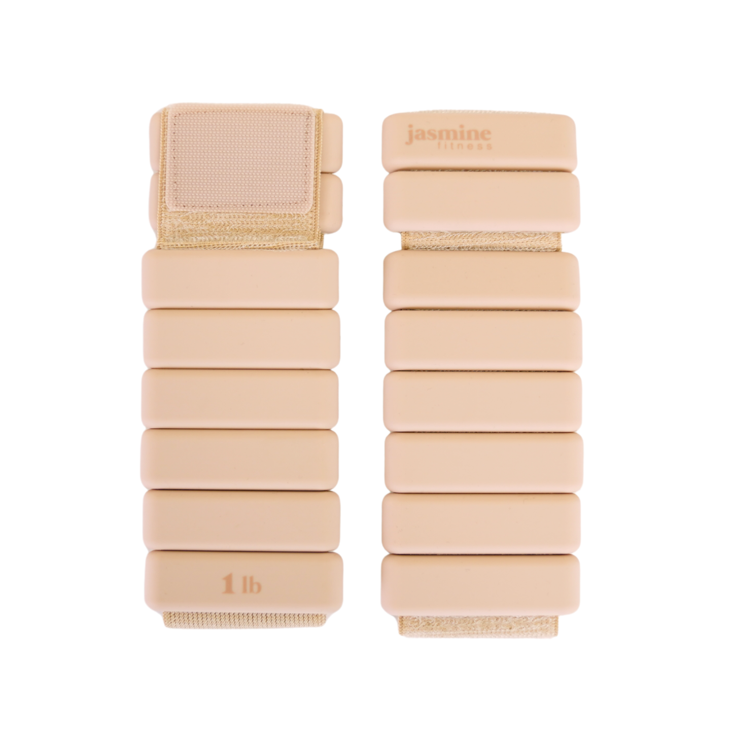 Jasmine Fitness - Weighted Bangles - Desert 1lbs (PAIR)