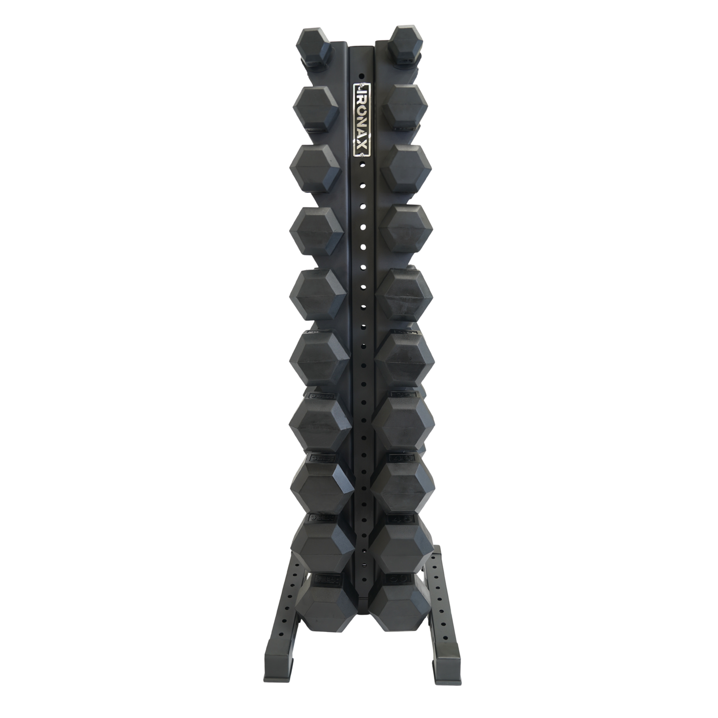 IRONAX Range-Haltère vertical 10 paires