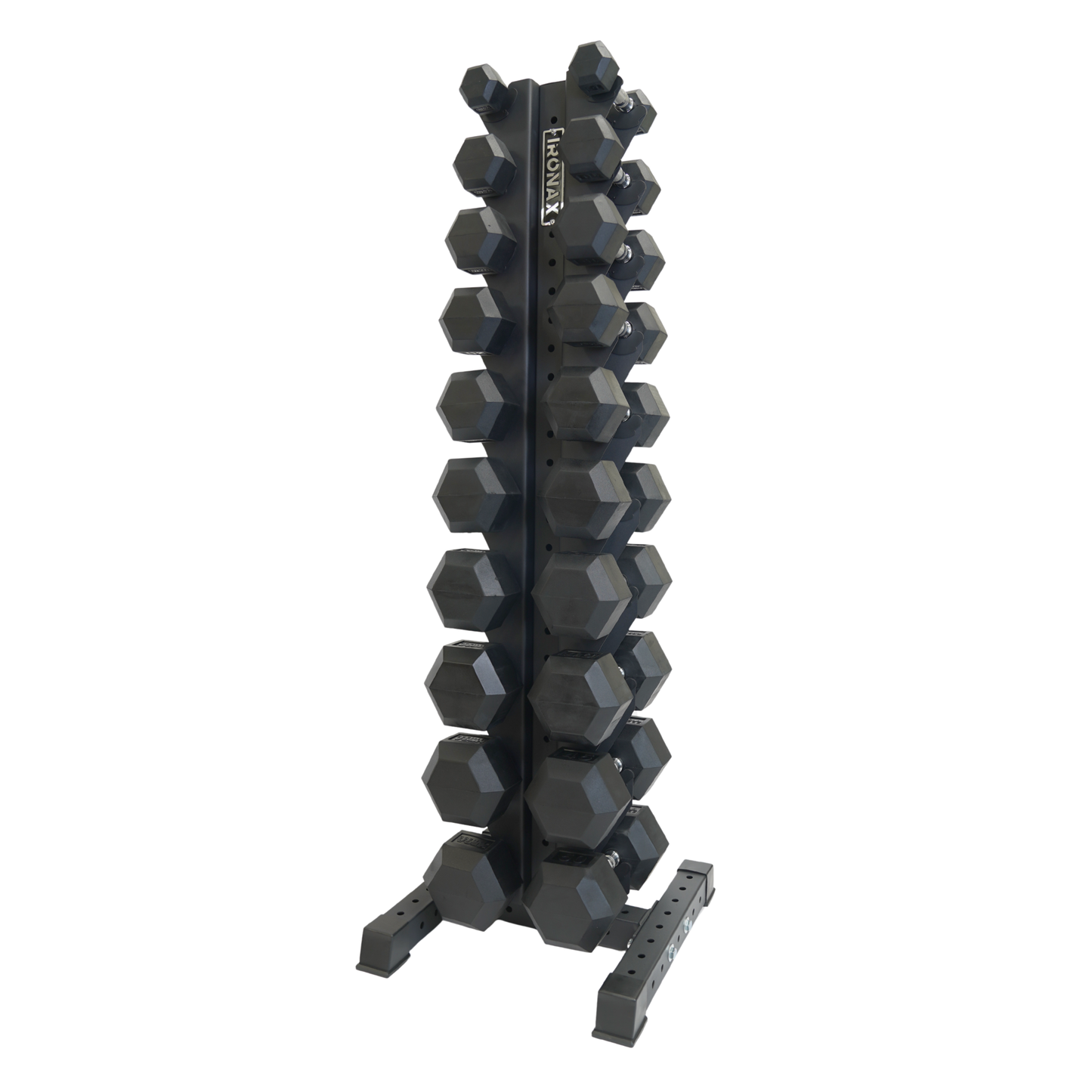 IRONAX Range-Haltère vertical 10 paires