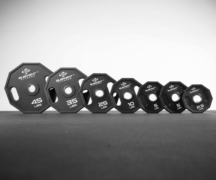 Element Fitness - Ensemble olympique en uréthane 255 lb