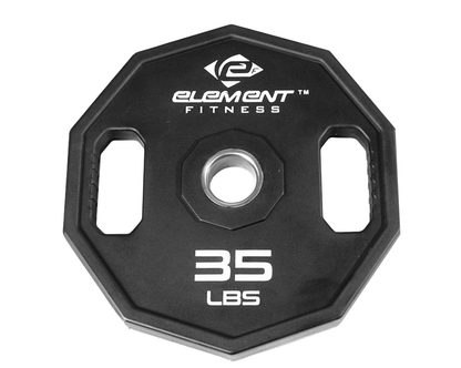 Element Fitness - Urethane 255lbs Olympic Set