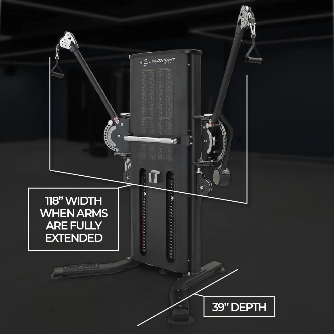 Element Fitness - EXT Evolution Dual Stack Appareil Fonctionnel Commercial