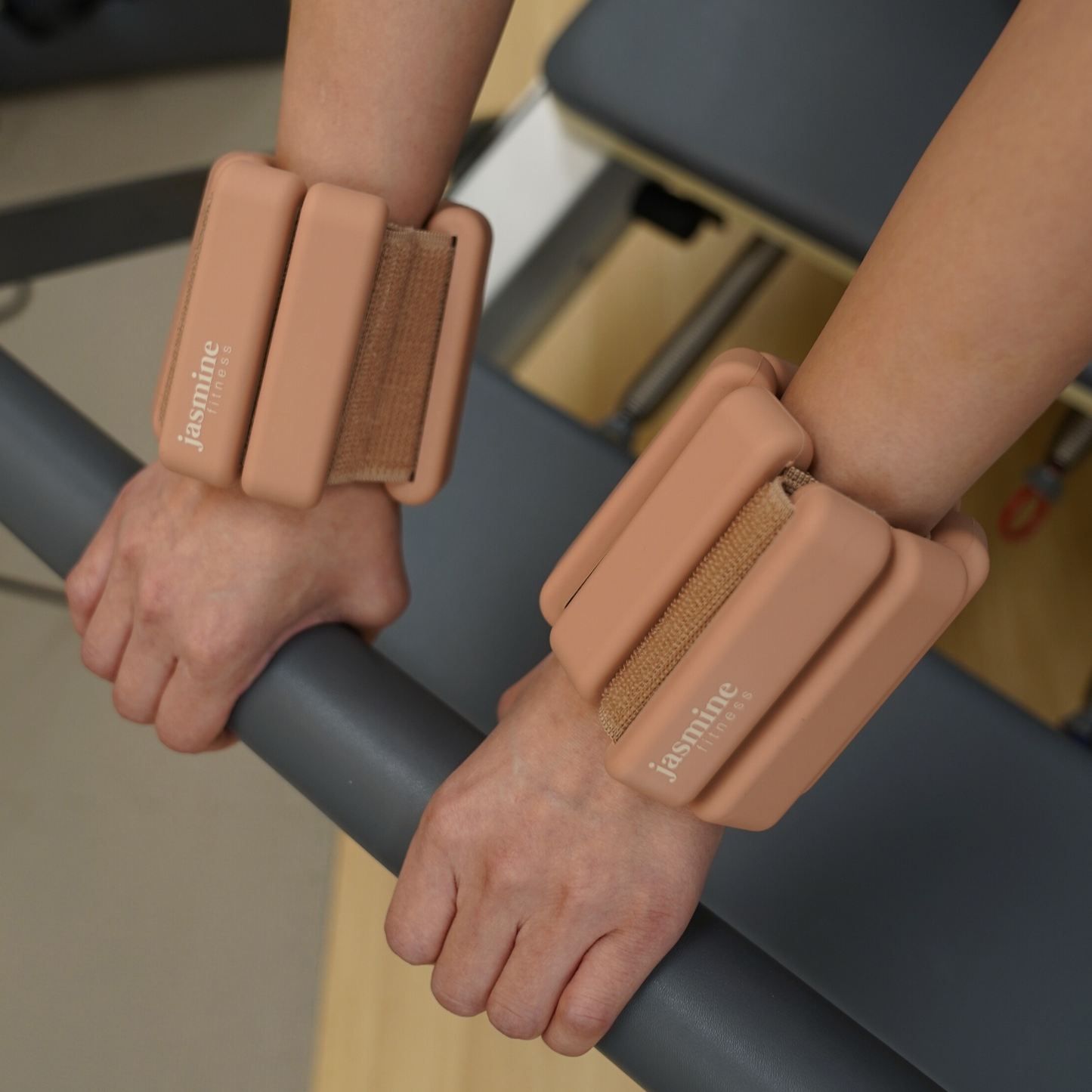 Jasmine Fitness - Weighted Bangles - Clay 2lbs (PAIR)