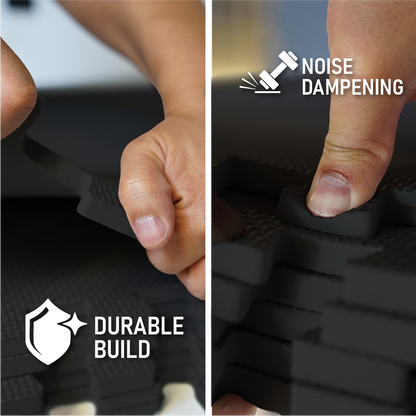 Element Foam Flooring 24" x 24" x 1/2" - Black (6 Pack)